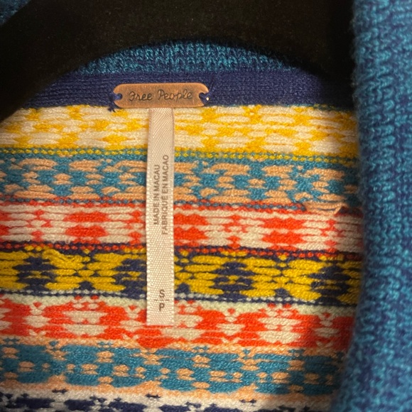 Free People Multicolor Knit Sweater - Picture 4 of 4